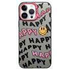 For iPhone 14 Pro English Characters PC Phone Case(Little Smiley Face) - 1