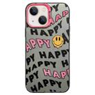 For iPhone 14 English Characters PC Phone Case(Little Smiley Face) - 1