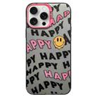 For iPhone 15 Pro Max English Characters PC Phone Case(Little Smiley Face) - 1