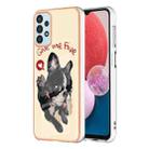 For Samsung Galaxy A72 5G / 4G Electroplating Marble Dual-side IMD Phone Case(Lucky Dog) - 1