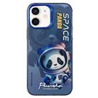 For iPhone 11 Astronaut Pattern PC Phone Case(Blue Space Panda) - 1