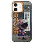 For iPhone 11 Astronaut Pattern PC Phone Case(Black Astronaut) - 1