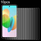 For Tecno Spark 20C 10pcs 0.26mm 9H 2.5D Tempered Glass Film - 1