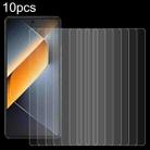 For Tecno Pova 6 Pro 10pcs 0.26mm 9H 2.5D Tempered Glass Film - 1