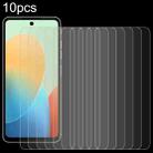 For Tecno Spark 20P 10pcs 0.26mm 9H 2.5D Tempered Glass Film - 1