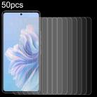 For Tecno Camon 20s Pro 5G 50pcs 0.26mm 9H 2.5D Tempered Glass Film - 1