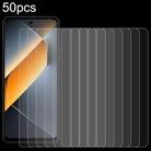 For Tecno Pova 6 Neo 5G 50pcs 0.26mm 9H 2.5D Tempered Glass Film - 1