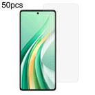 For Tecno Camon 30 Loewe 50pcs 0.26mm 9H 2.5D Tempered Glass Film - 1