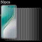 For Tecno Camon 40 Premier 50pcs 0.26mm 9H 2.5D Tempered Glass Film - 1