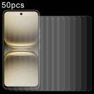 For Tecno Pop 10 50pcs 0.26mm 9H 2.5D Tempered Glass Film - 1