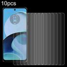 For Motorola Moto G14 10pcs 0.26mm 9H 2.5D Tempered Glass Film - 1