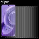 For Motorola Edge 40 Neo 50pcs 0.26mm 9H 2.5D Tempered Glass Film - 1