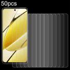 For Realme 11 5G 50pcs 0.26mm 9H 2.5D Tempered Glass Film - 1