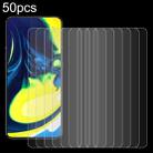 For Samsung Galaxy A82s 50pcs 0.26mm 9H 2.5D Tempered Glass Film - 1