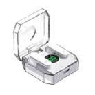 K30 Transparent Capsule Digital Display Touch Control Bluetooth Earphones(White) - 1