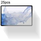 For Samsung Galaxy Tab S8 25pcs Full Screen HD PET Screen Protector - 1