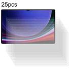 For Samsung Galaxy Tab S9 Ultra 25pcs Full Screen HD PET Screen Protector - 1