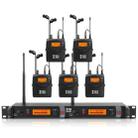 XTUGA RW2080 UHF Wireless Stage Singer In-Ear Monitor System 5 BodyPacks(EU Plug) - 1