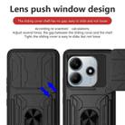 For Redmi Note 14 5G Sliding Camshield TPU+PC Phone Case with Card Slot(Grey) - 3