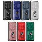 For Redmi Note 14 Pro 5G Sliding Camshield TPU+PC Phone Case with Card Slot(Blue) - 2