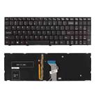 For Lenovo IBM Y500 / Y500N / Y510P / Y590 US Version Backlight Laptop Keyboard with Frame - 1