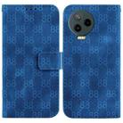 For Infinix Note 12 Pro 4G / Note 12 2023 Double 8-shaped Embossed Leather Phone Case(Blue) - 1