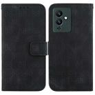 For Infinix Note 12 Pro 5G / Note 12 5G Double 8-shaped Embossed Leather Phone Case(Black) - 1