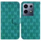 For Infinix Note 30 VIP Double 8-shaped Embossed Leather Phone Case(Green) - 1