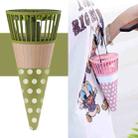 Ice Cream Shape Portable Fan Lazy Hanging Neck Fan(Green) - 1