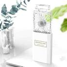 Perfume Shape Portable Fan Hidden Blade Fan(White) - 1