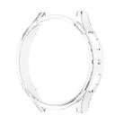 For Samsung Galaxy Watch 6 Half-inclusive PC Watch Protective Case(Transparent) - 1