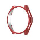 For Samsung Galaxy Watch 6 Classic 43mm Half-inclusive PC Watch Protective Case(Red) - 1