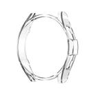 For Samsung Galaxy Watch 6 Classic 43mm Half-inclusive PC Watch Protective Case(Transparent) - 1