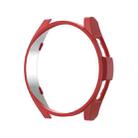 For Samsung Galaxy Watch 6 Classic 47mm Half-inclusive PC Watch Protective Case(Red) - 1