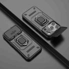 For iPhone 17 Pro Sliding Camshield TPU + PC Shockproof Phone Case with Holder(Black) - 2