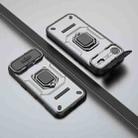 For iPhone 17 Air Sliding Camshield TPU + PC Shockproof Phone Case with Holder(Grey) - 2