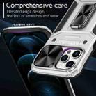 For iPhone 12 Pro Max Camshield Robot TPU Hybrid PC Phone Case(Silver) - 4