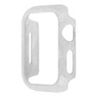 For Apple Watch Series 8 / 7 41mm Printed Resin PC Watch Case(Pearl White) - 1