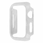 For Apple Watch Series 6 / 5 / 4 / SE 44mm Printed Resin PC Watch Case(Pearl White) - 1