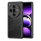 For OPPO Find X7 Ultra DUX DUCIS Aimo Series Frosted Feel Phone Case(Black) - 1