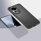 For Huawei nova 12 Armor Clear TPU Hard PC Phone Case(Matte Black) - 1