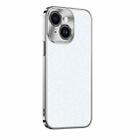 For iPhone 13 Starshine Frosted Series Airbag Shockproof Phone Case(White) - 1