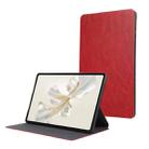 For Honor Pad 9 TPU Flip Tablet Protective Leather Case(Red) - 1