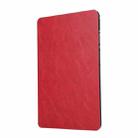 For Honor Pad X8a TPU Flip Tablet Protective Leather Case(Red) - 2