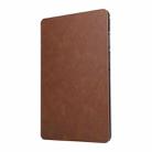 For Honor Pad X8a TPU Flip Tablet Protective Leather Case(Brown) - 2