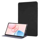 For Honor Pad 10 12.1 Simple Crazy Horse Leather Tablet Case(Black) - 1