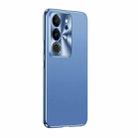 For vivo S17 Pro Starshine Frosted Series Airbag Shockproof Phone Case(Blue) - 1