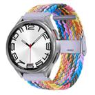 For Samsung Galaxy Watch 6 / 6 Classic Nylon Braided Metal Buckle Watch Band(Color 1) - 1