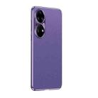 For Huawei P50 Pro Starshine Frosted Series Airbag Shockproof Phone Case(Purple) - 1