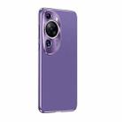 For Huawei P60 Art Starshine Frosted Series Airbag Shockproof Phone Case(Purple) - 1